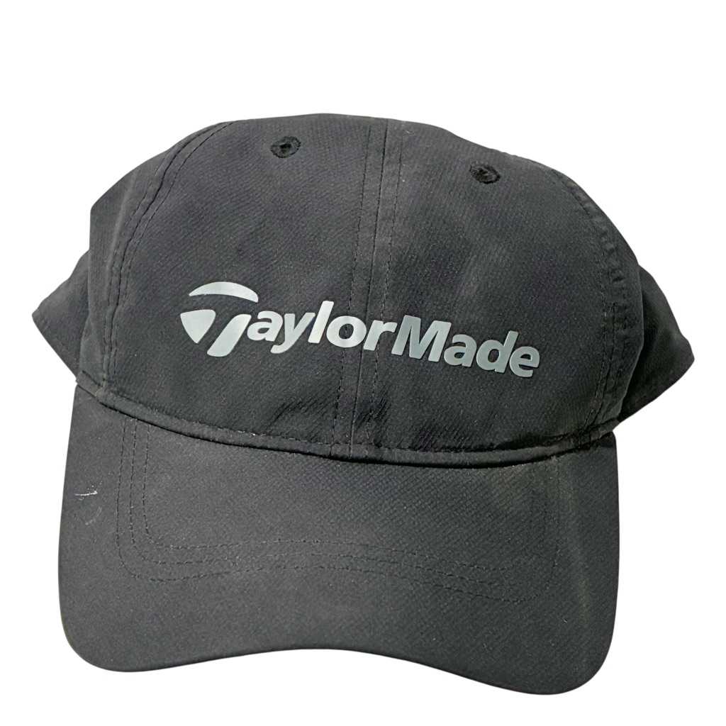 Taylor Made Hat Cap Mens Strap Back Black Adjustable Baseball